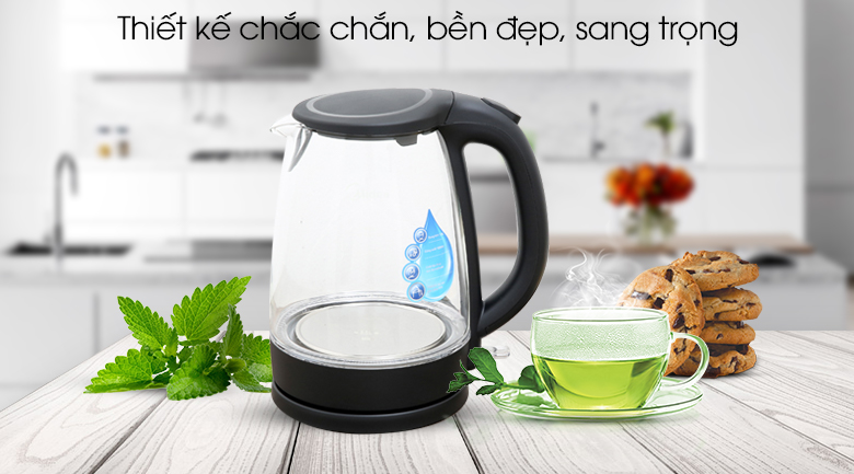 Bình đun siêu tốc Midea 1.8 lít MK-18GC