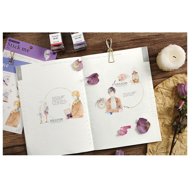 Tấm sticker chàng trai Stick me M005