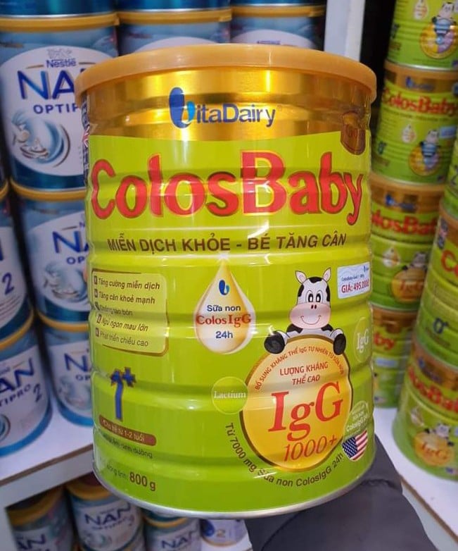 Sữa Colosbaby Gold 1+ 800gr (Date mới)