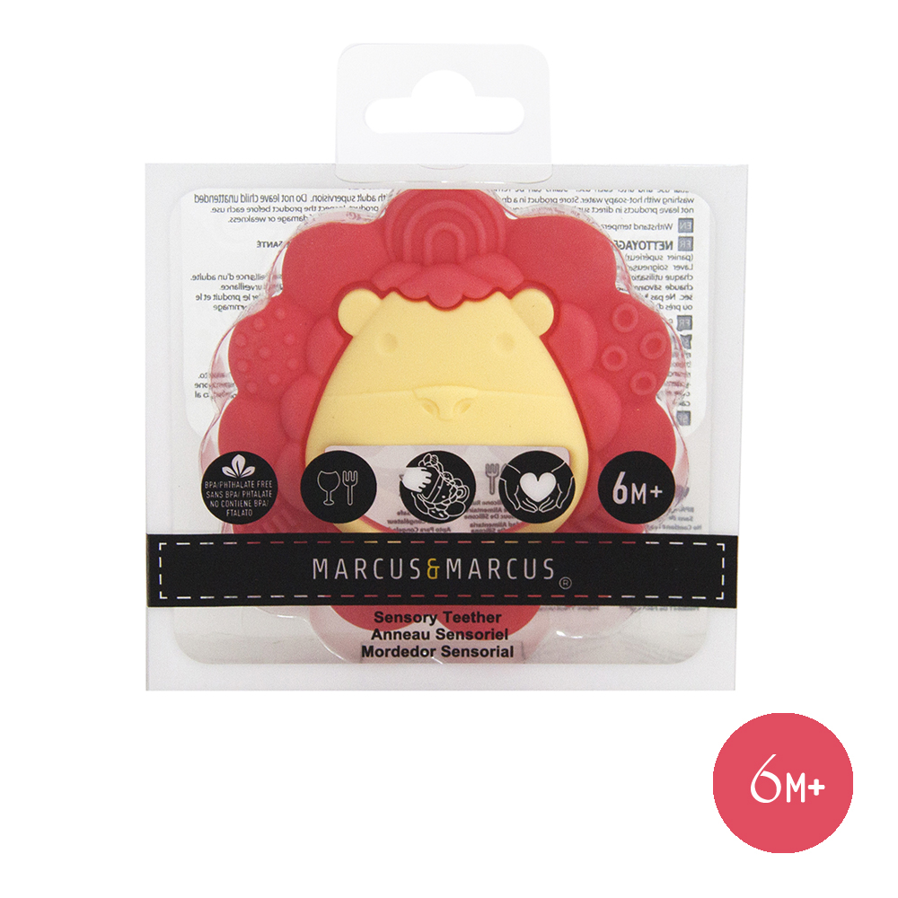 Đồ Gặm Nướu Silicon Cho Bé Sensory Marcus & Marcus, Từ 6 Tháng - Marcus