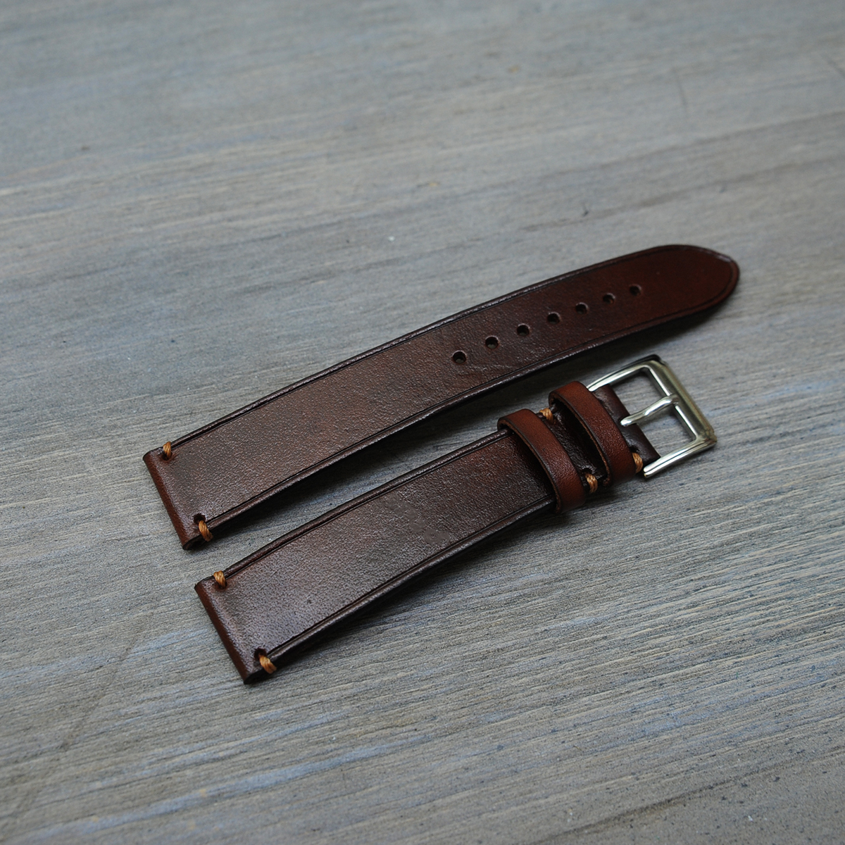 Dây đồng hồ da bò - đồ da handmade VI352