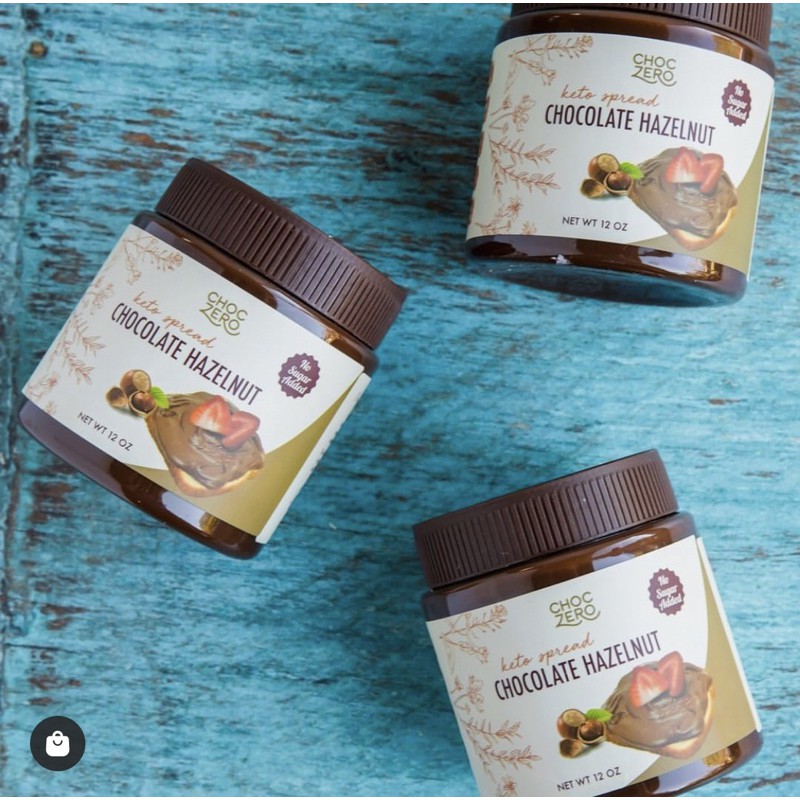 Sốt Chocolate Hạt Phỉ không đường CHOCZERO sugarfree ( keto, eat clean, gymer, tiểu đường)