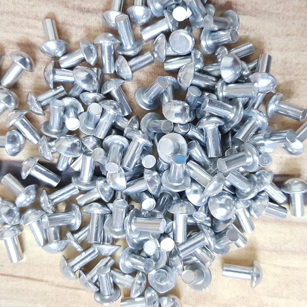 Đinh tán nhôm thân 3,4,5 ( túi 100gr)
