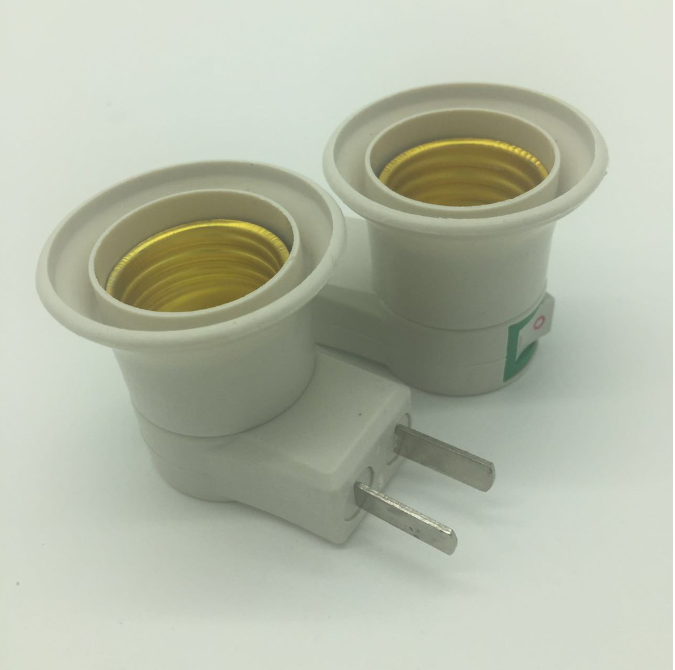 [HCM]Bộ 2 đui đèn có công tắc đui E27