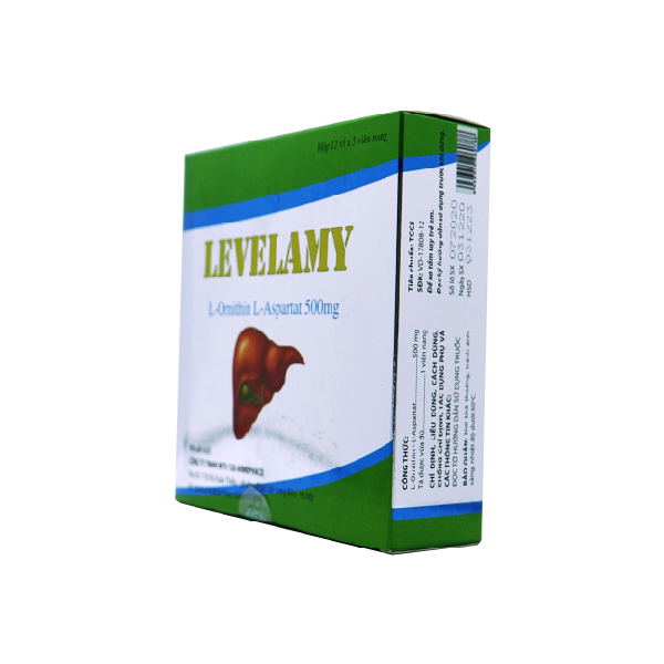 Viên uống Levelamy 500mg (viên) - Phân phối bởi Eunice