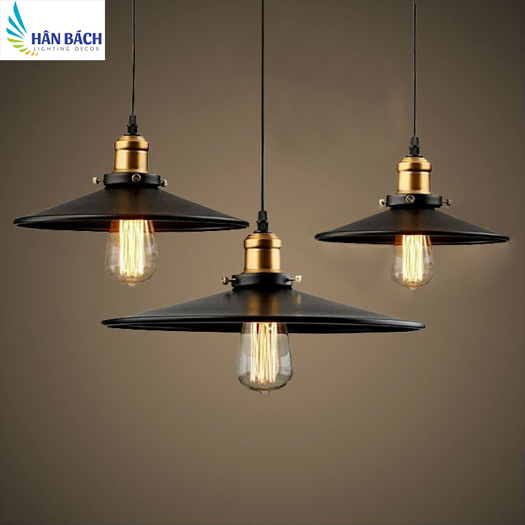 [HCM]Đèn thả trần trang trí nhà quán cà phê (Tặng kèm một bóng đèn Led Edison 4W)