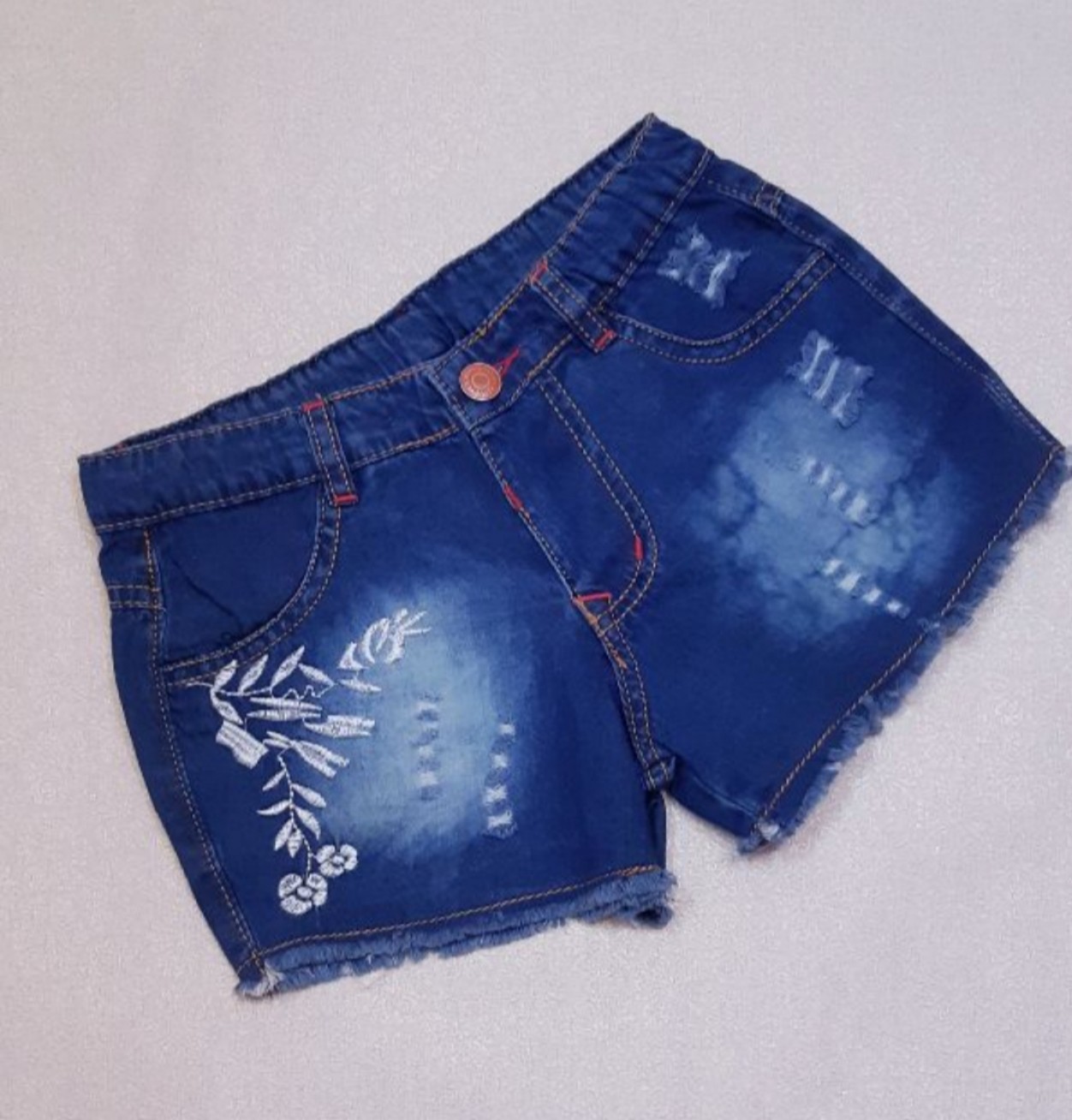 Quần short jean cho bé gái