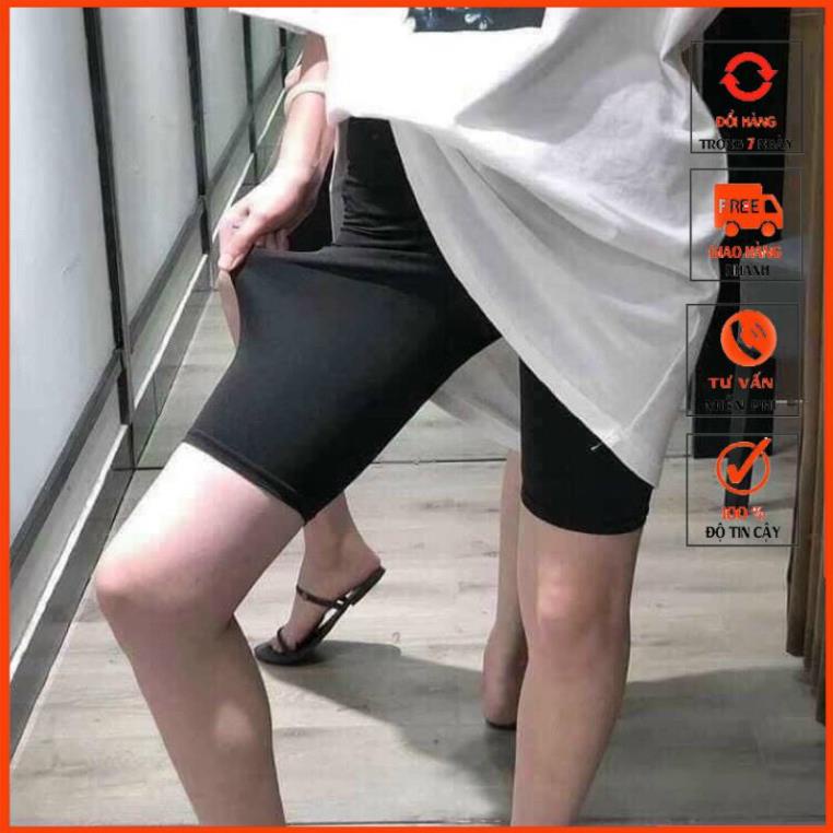 [Hàng loại 1] Quần legging đùi cuộn tím siêu Hot