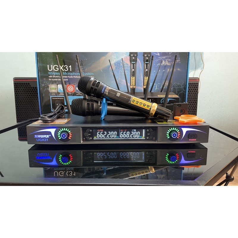 Micro không dây Shure UGX31 ( shure ugx 31 2023) hàng chuẩn loại 1