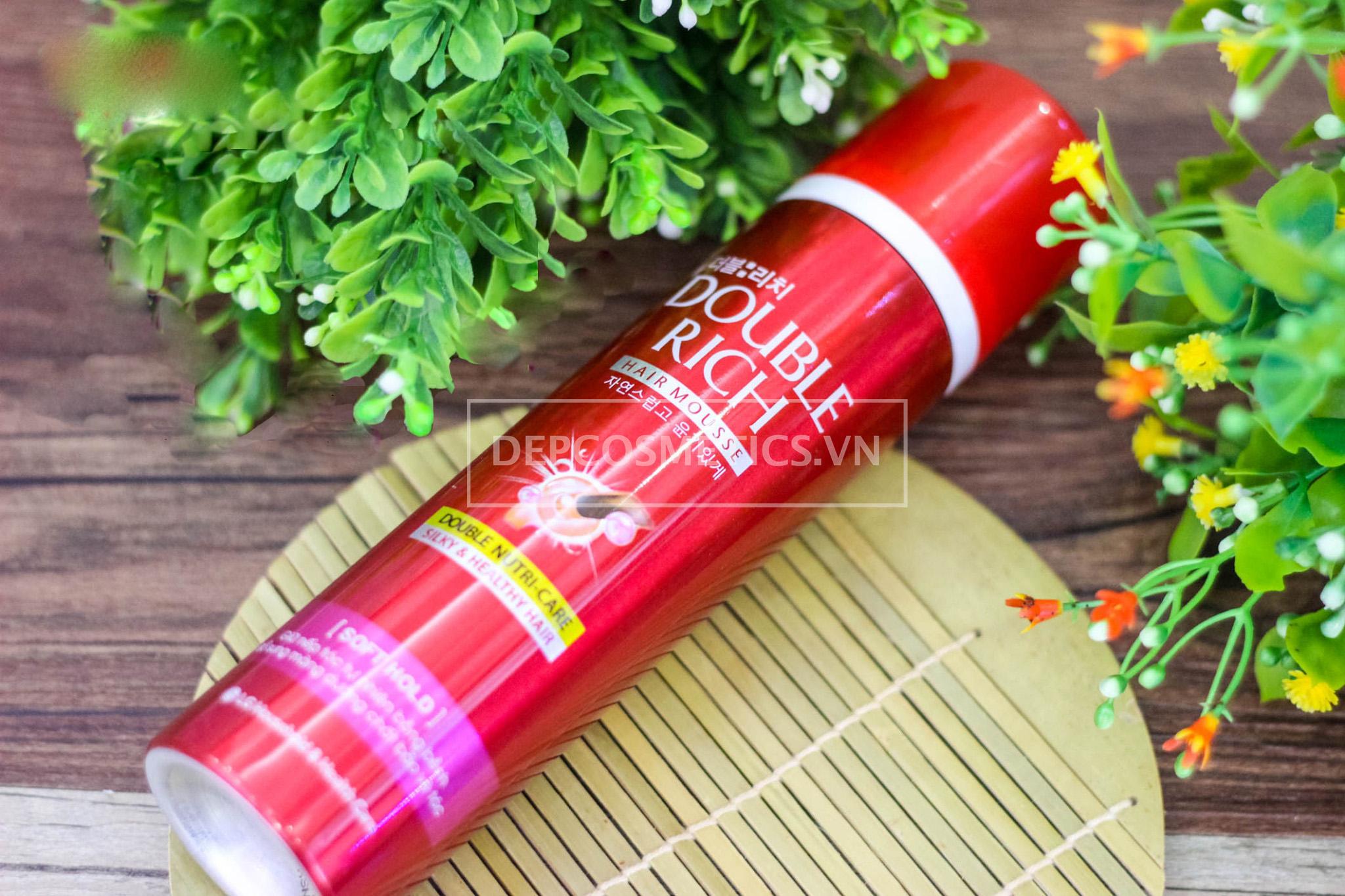 Gôm Giữ Và Tạo Nếp Tóc  Hair Spray Double Rich (170ml)