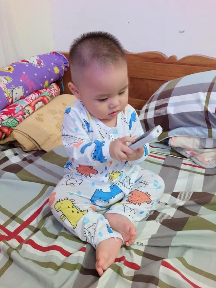 Bộ cotton giấy siêu mát cho bé 4-16kg