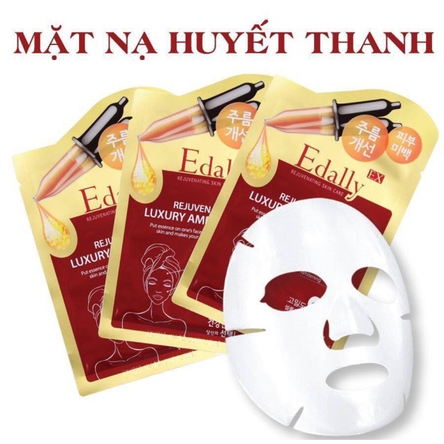 [Hàng tặng không bán] 01 Mặt nạ huyết thanh Edally EX Hàn Quốc