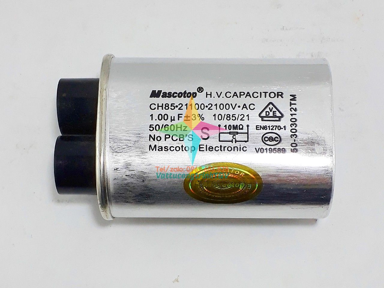 Tụ lò vi sóng MASCOTOP CH85-1.00uF+3%