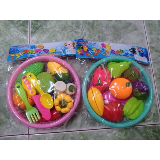 Đồ Chơi Rổ Trái Cây Cắt Cho Bé