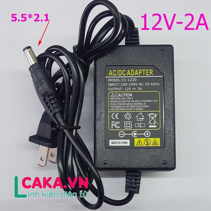 Nguồn adapter 12v 2a