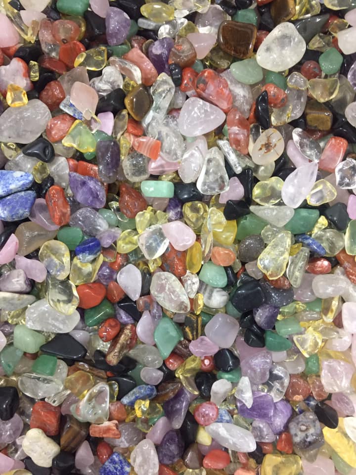 ĐÁ VỤN NHIỀU MÀU - TẶNG BI CẦU - CÁO MÈO BÉO