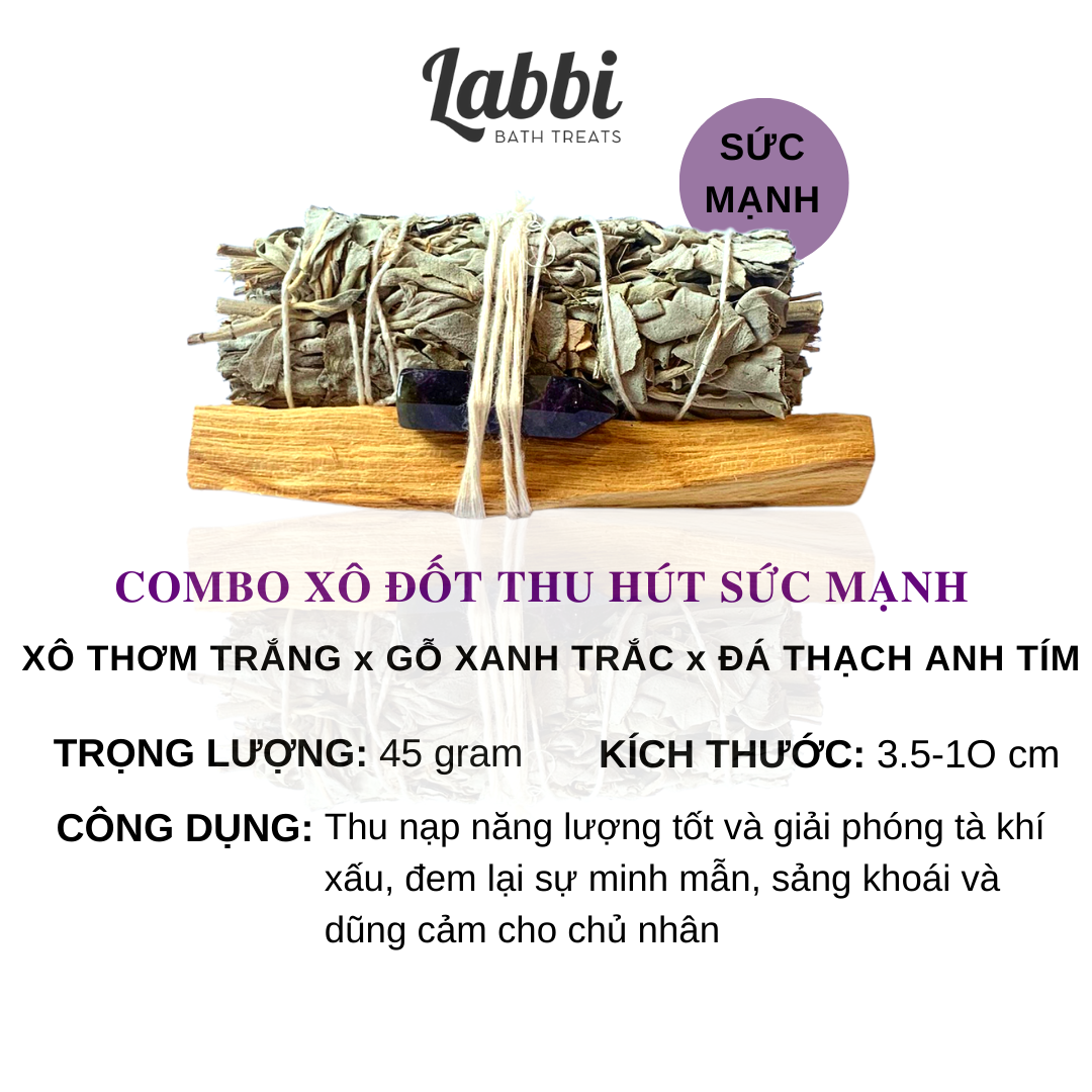 Combo xô đốt thu hút sức mạnh