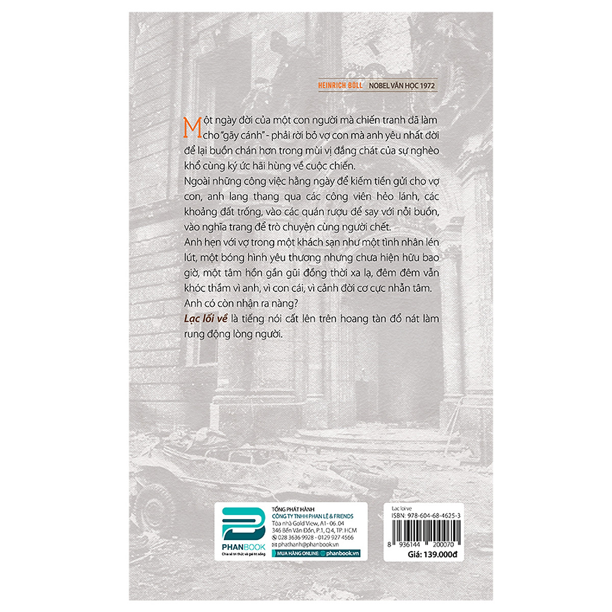 Sách - Lạc Lối Về - Heinrich Boll