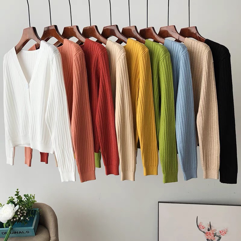 Áo khoác len nữ dáng ngắn Quảng Châu A416