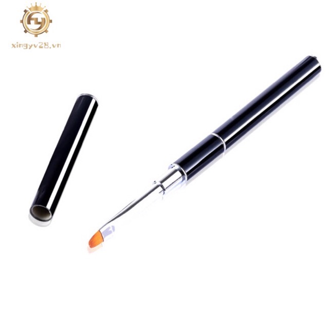 Cọ đắp g.el,chải g.el đắp móng 2 đầu có nắp đậy
