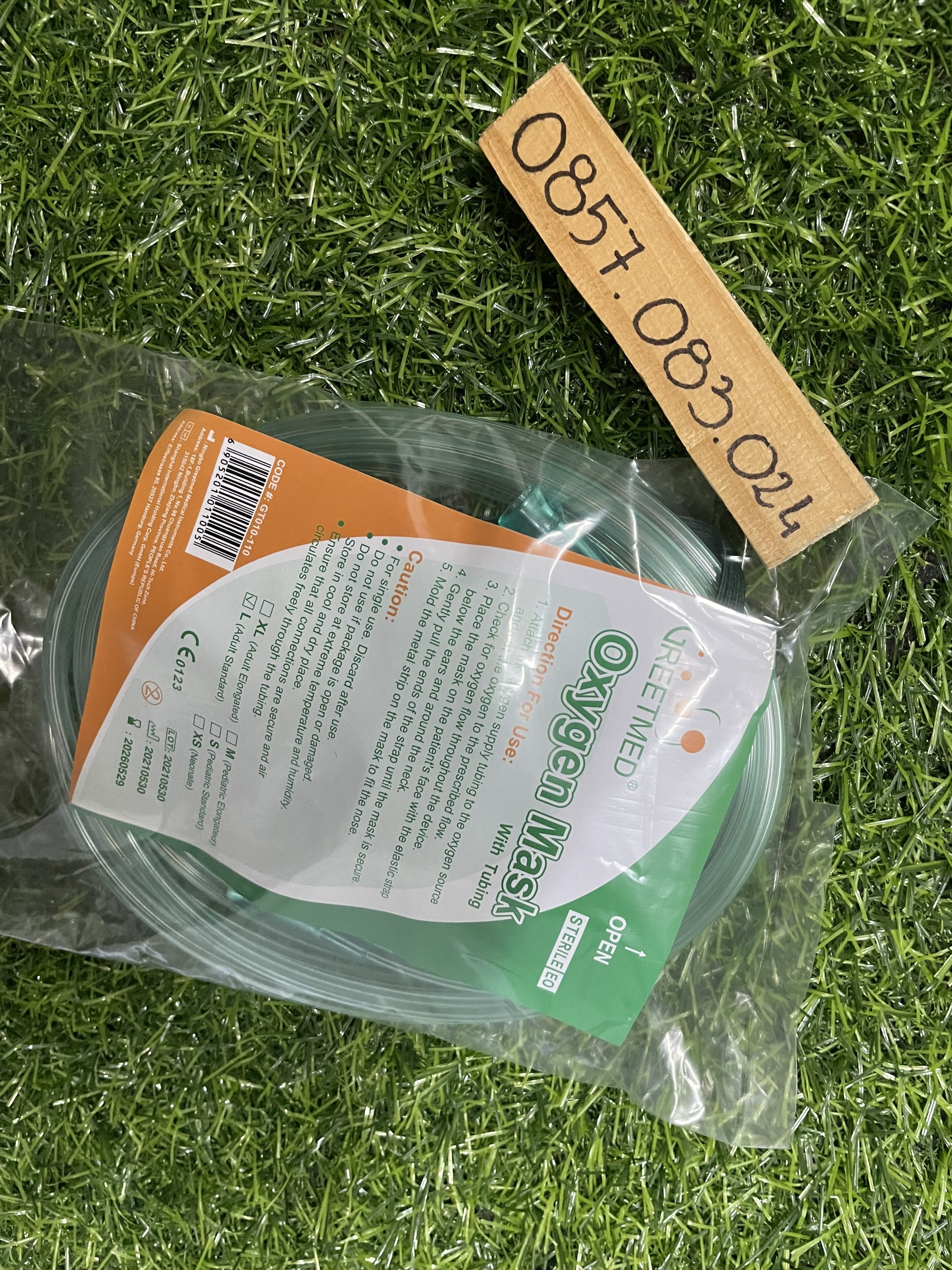 MẶT NẠ THỞ OXY, MASK THỞ OXY GREETMED