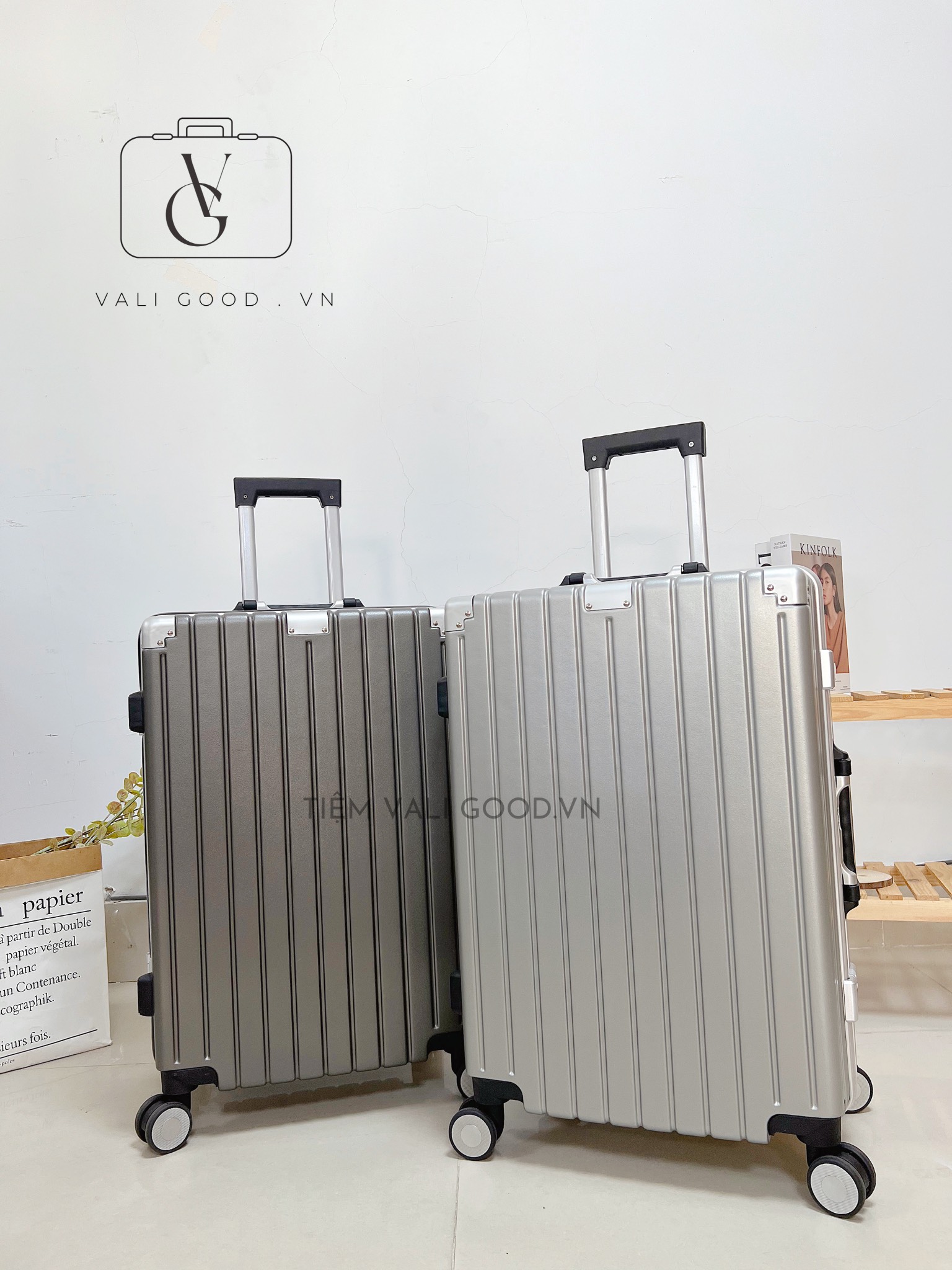 [SẴN888] VALI KHUNG NHÔM NHIỀU MÀU