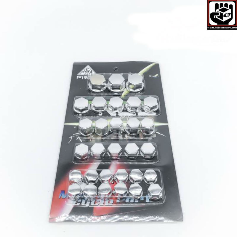 Nắp chụp ốc kiểu nhựa si