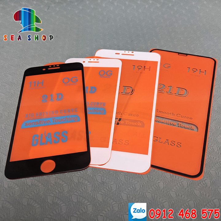 Ốp lưng iPhone 6 Plus và 6S Plus - Nhựa dẻo -- VIỀN BÓNG -- Thiết kế viền vuông giống iPhone 12 - Kính full màn 21D, 9D, Cường lực chống nhìn trộm