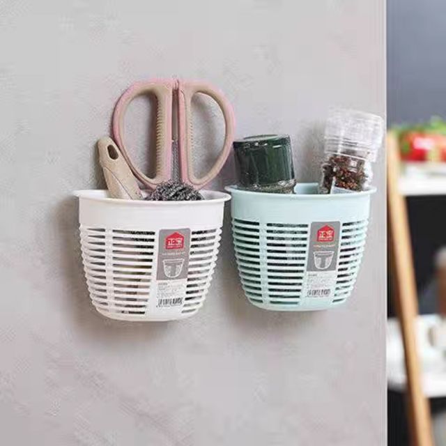 Giỏ treo đồ mini hít cường lực 0519