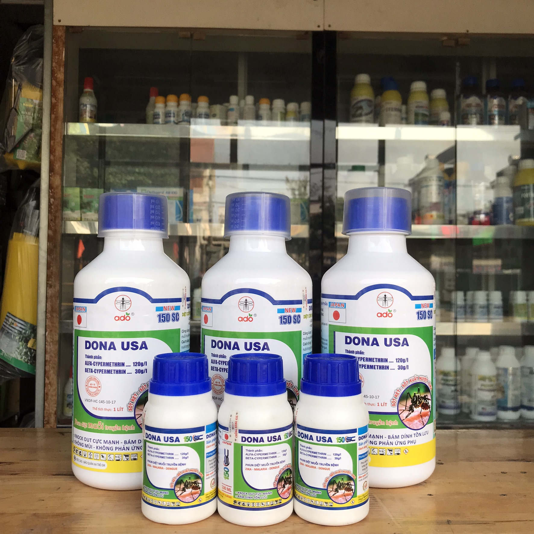 Thuốc diệt muỗi DONA USA 150SC - Chai 100ml