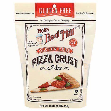 BỘT BÁNH PIZZA KHÔNG GLUTEN GRAIN FREE PIZZA CRUST MIX BOB S RED MILL 454G
