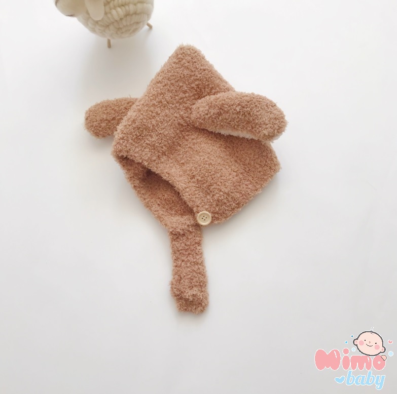 Mũ len tai cừu cho bé (6m-2y) ML02 Mimo baby