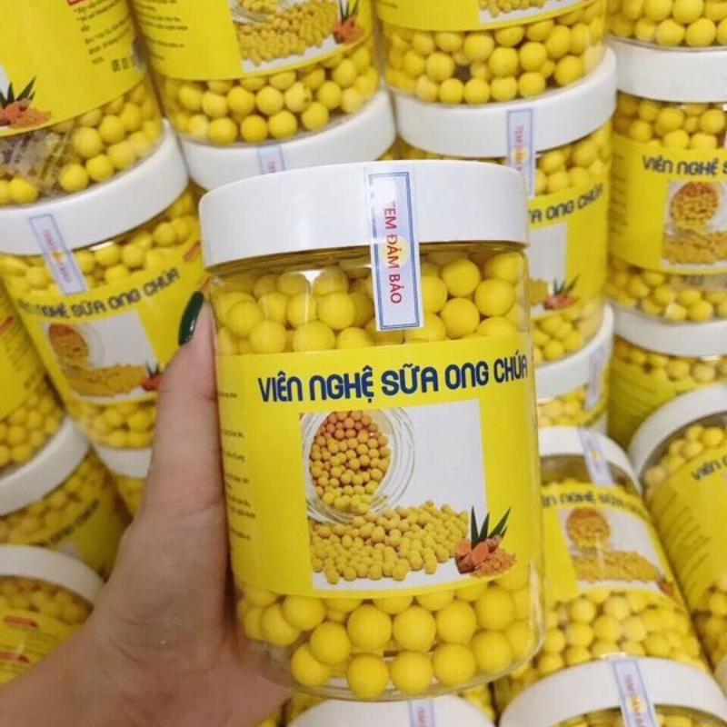 Viên Mầm Nghệ Sữa Ong Chúa 500gr