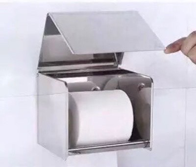 Hộp Đựng Khăn Giấy Vuông Inox304 Cao Cấp