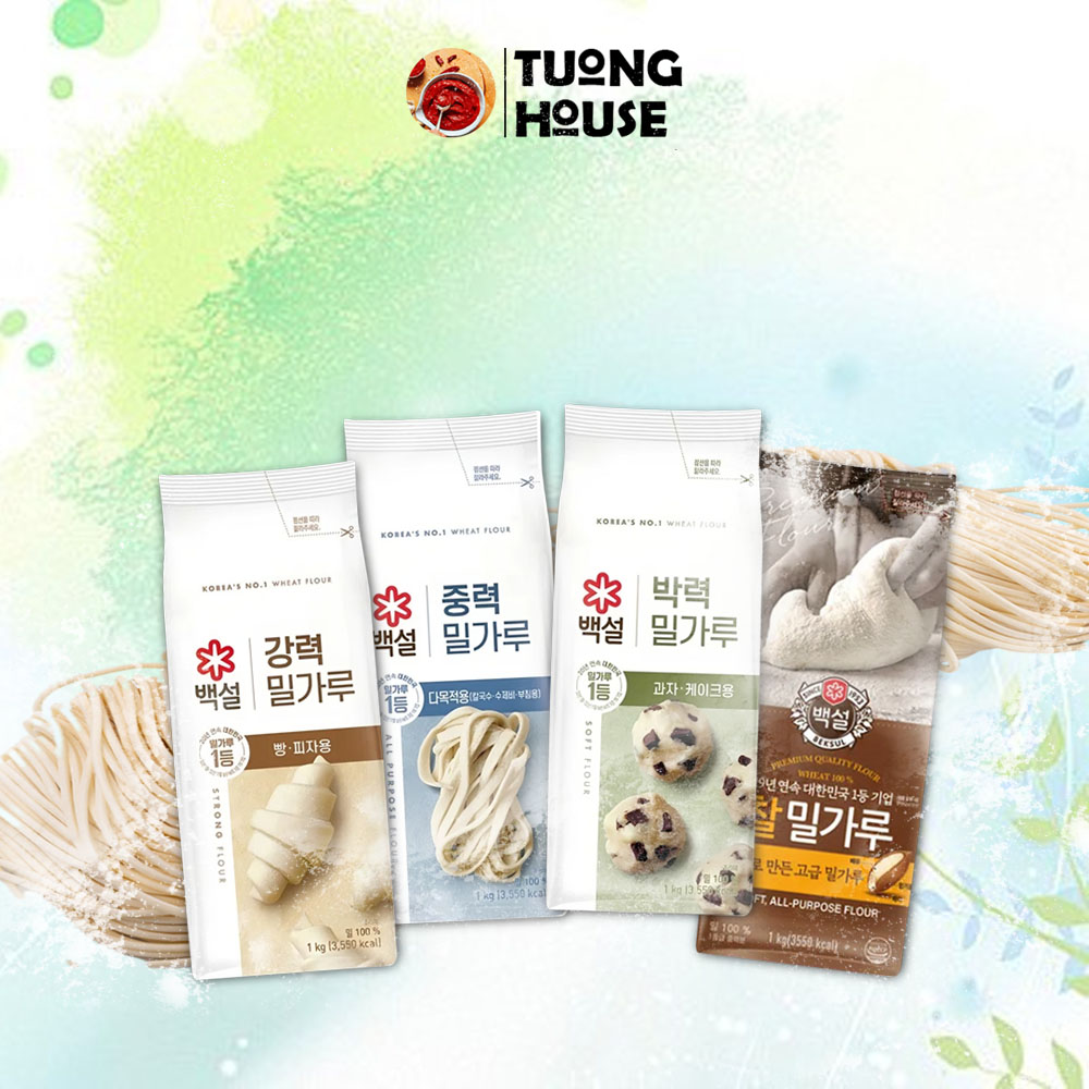 Bột mì thượng hạng BEKSUL Hàn Quốc bịch 1kg