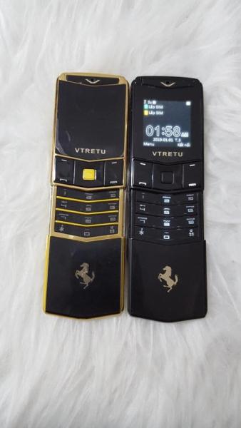 Điện thoại Vertu V05 nắp trượt lưng đá sang trọng - Full hộp