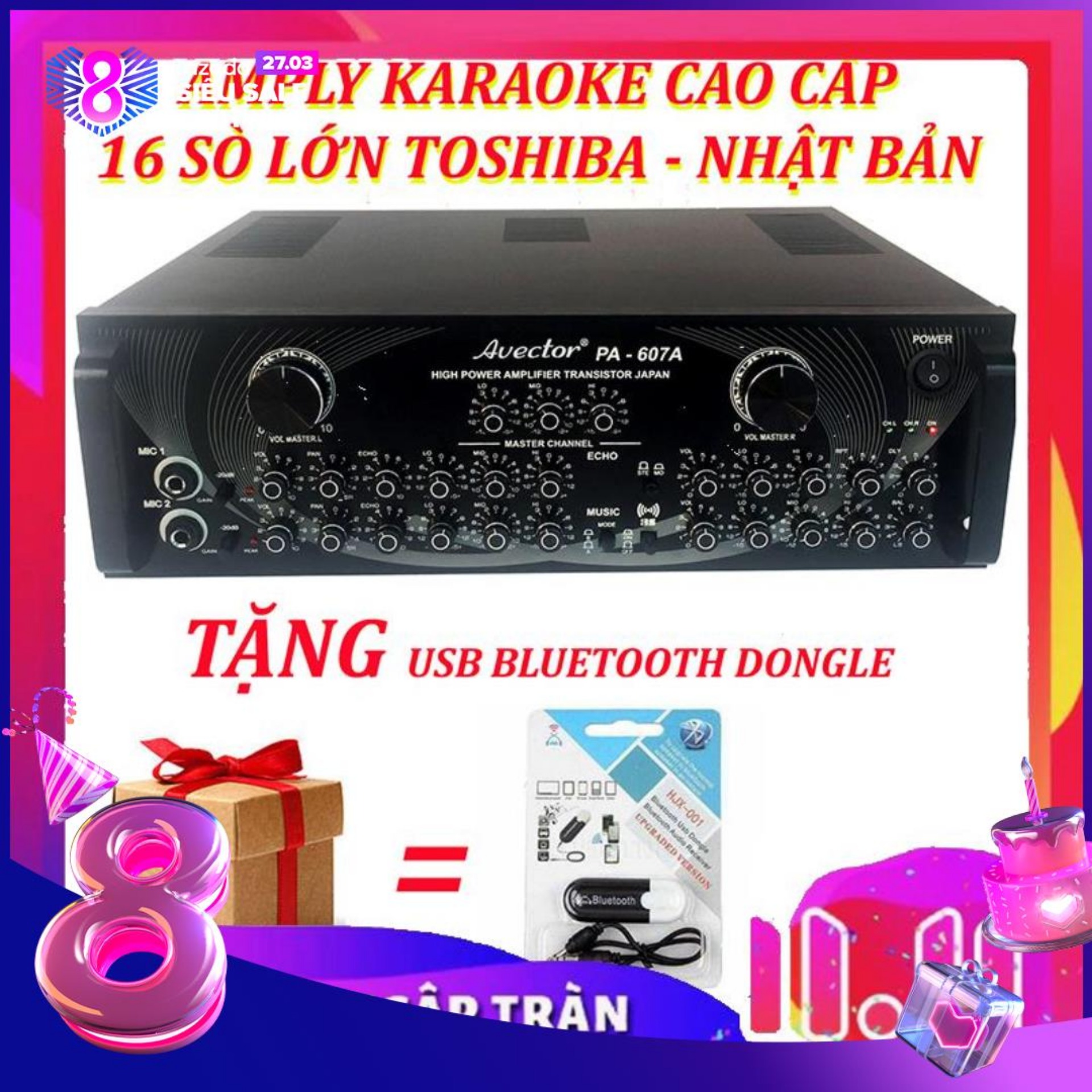 >> BÁO GIÁ AMPLY USB BLUETOOTH KARAOKE NGHE NHẠC CALI.D | Shopee Lazada Sendo Tiki mới nhất 48 Ampli karaoke Amply nghe nhạc CAO CẤP AVECTOR 607A hát karaoke cực chuẩn tặng usb bluetooth DONGLE