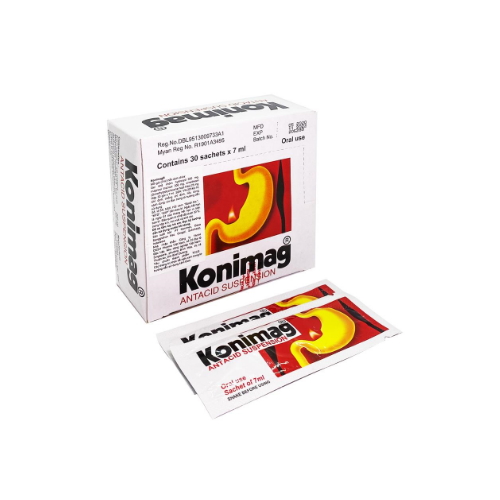 Konimag hỗ trợ dạ dày - hộp 30 gói