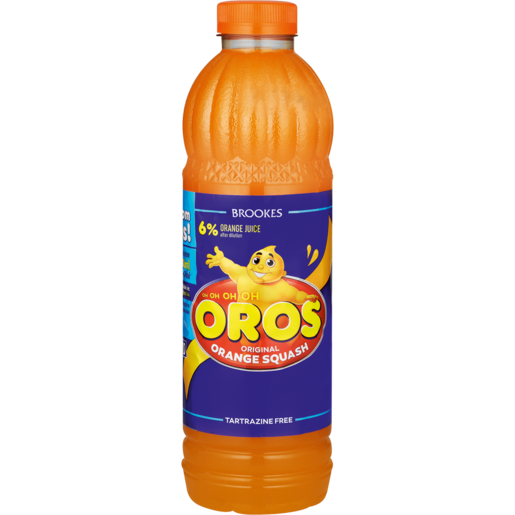 Nước cam Brookes Oros Orange Squash (1L)