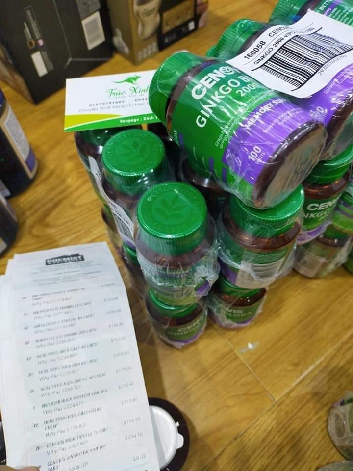 bổ não Cenovis Ginkgo Biloba 2000
