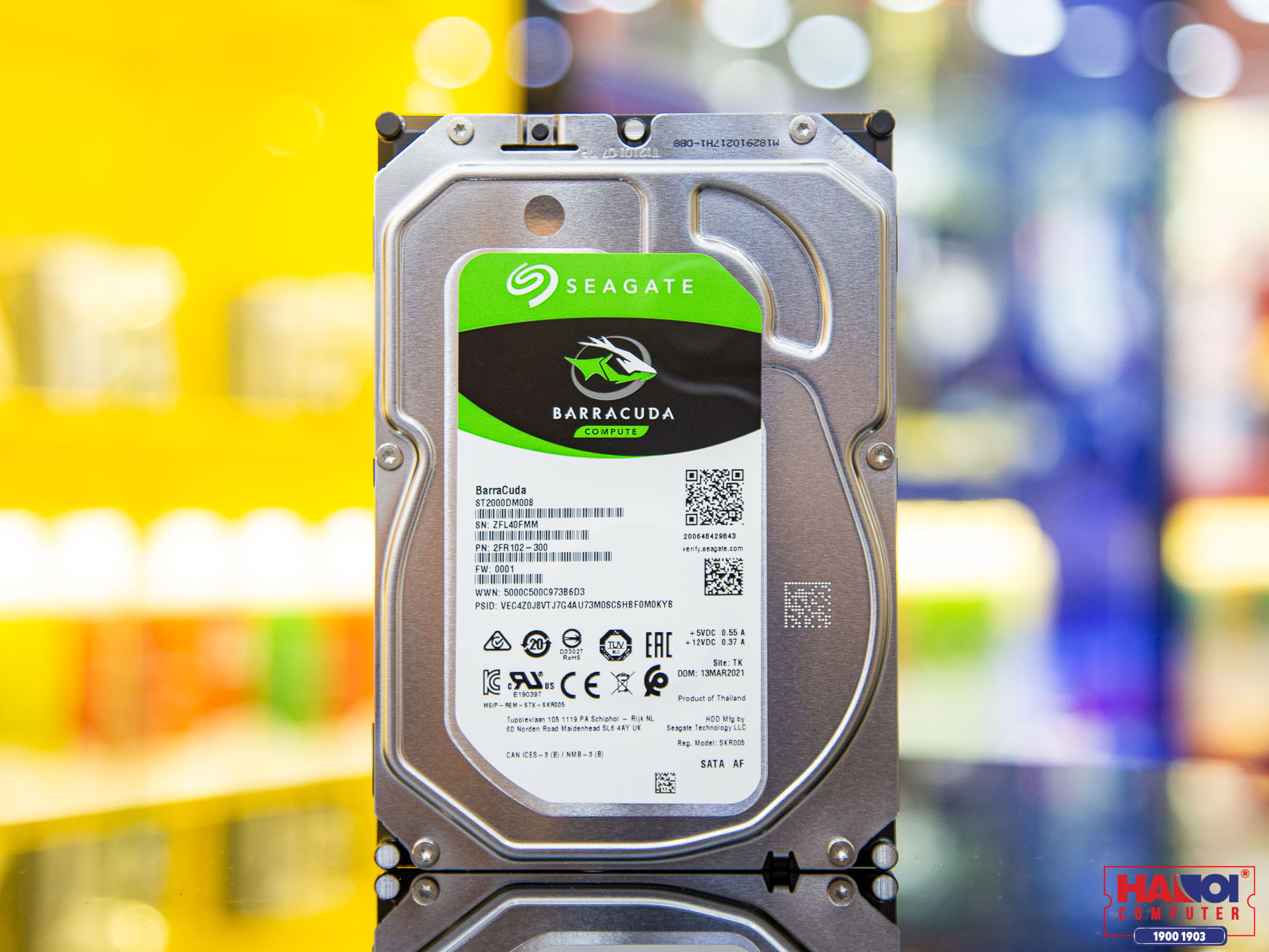 Ổ cứng HDD Seagate1TB- 2TB Skyhawk (Chuyên Camera)