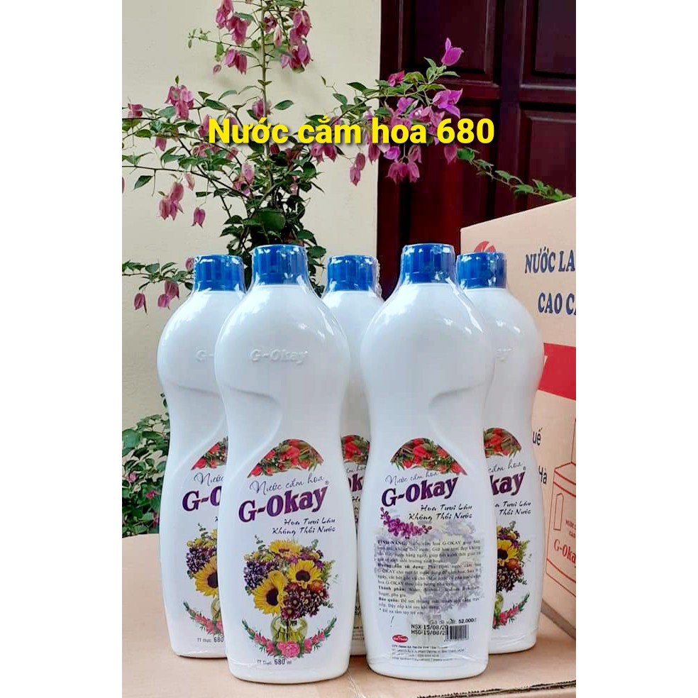[HCM]Nước cắm hoa tươi 680ml Gia Phú