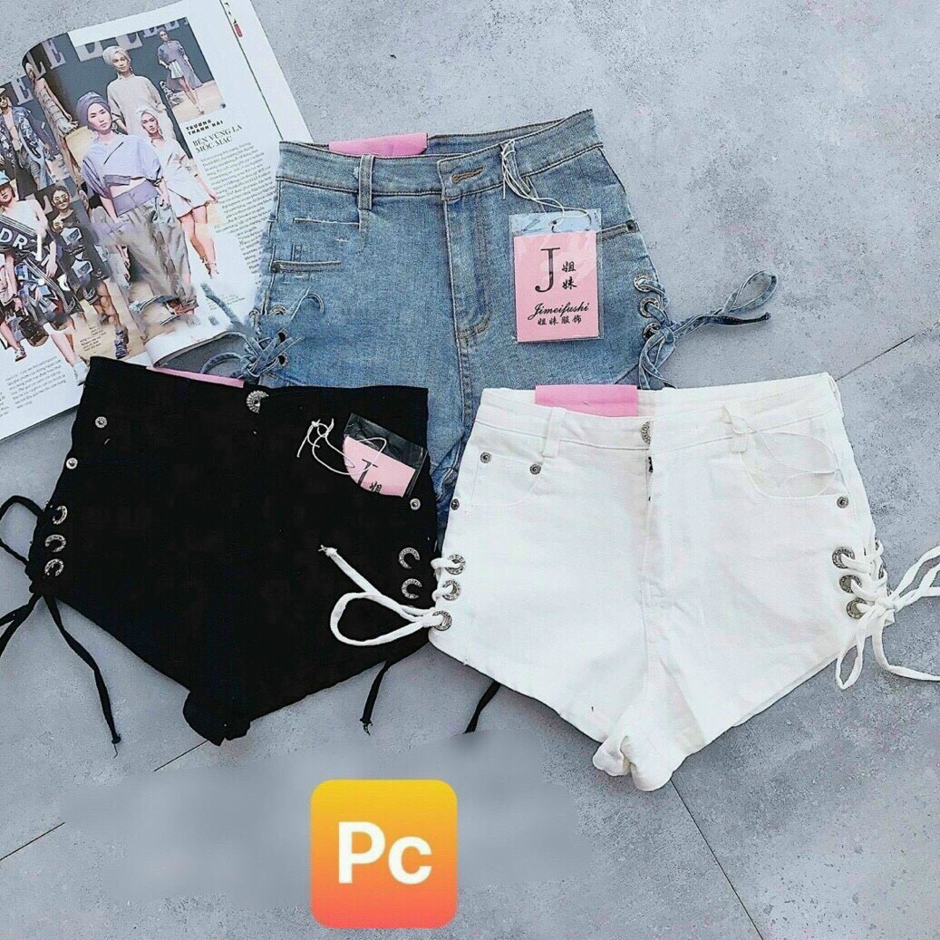 Quần short dây rút 2 bên (3 Size S-M-L)