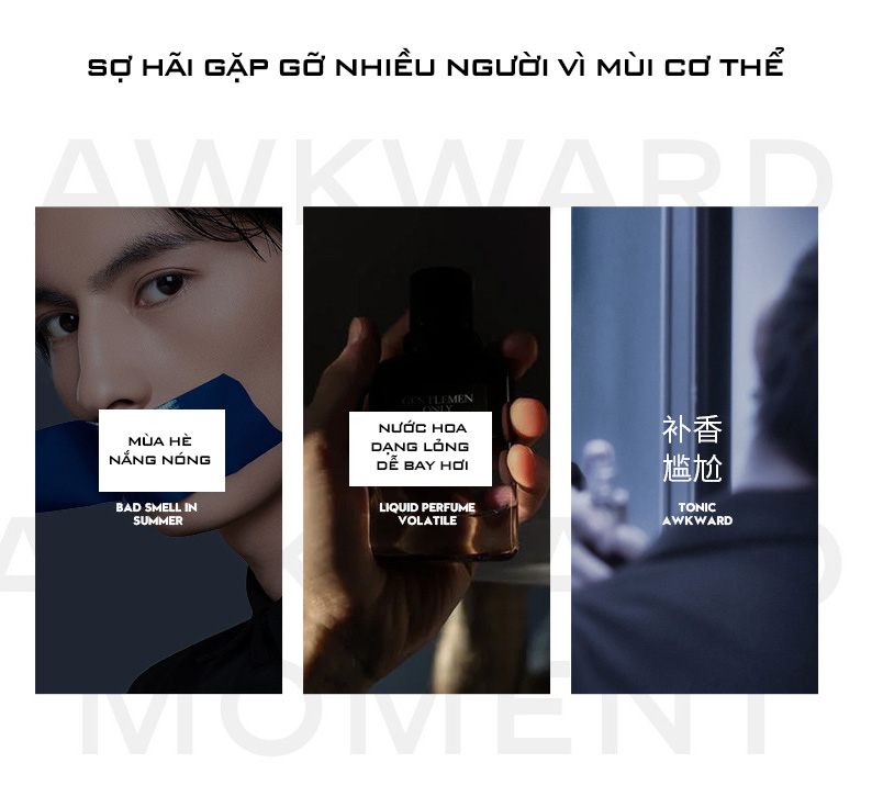(Xả Kho) SÁP KHỬ MÙI BLUEMAN SIÊU THƠM NAM TÍNH 10g
