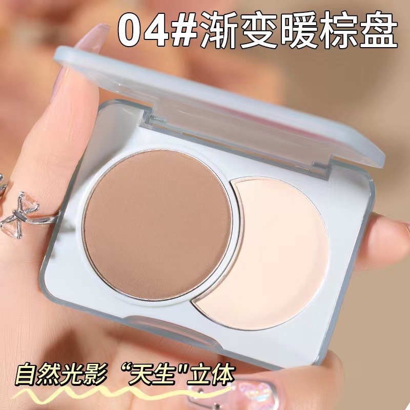 Phấn má hồng tạo khối 2 ô wodwod bicolor combination w957