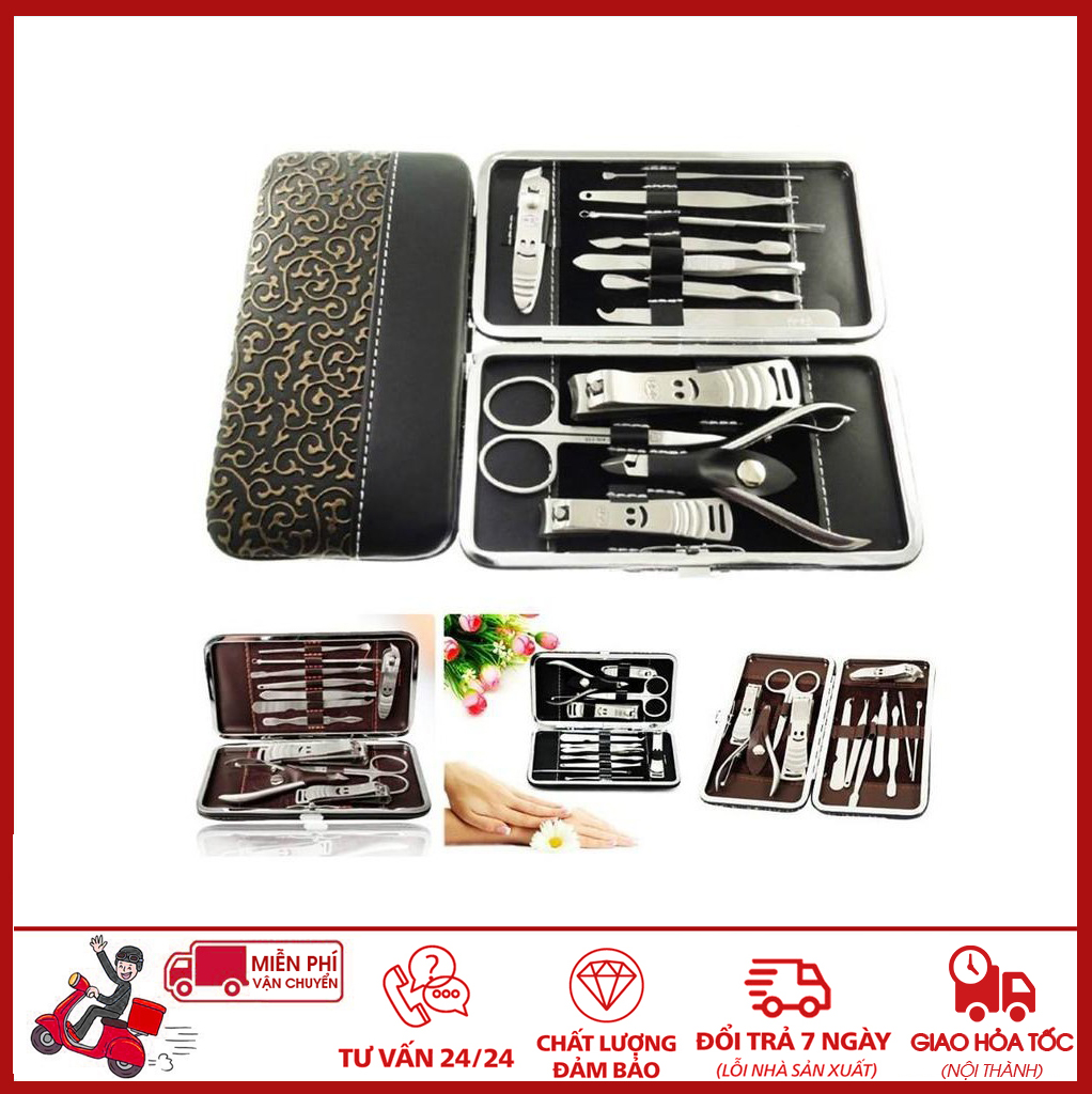 ⛔giadunghoalong⛔ bộ 12 kìm bấm móng - ctkm