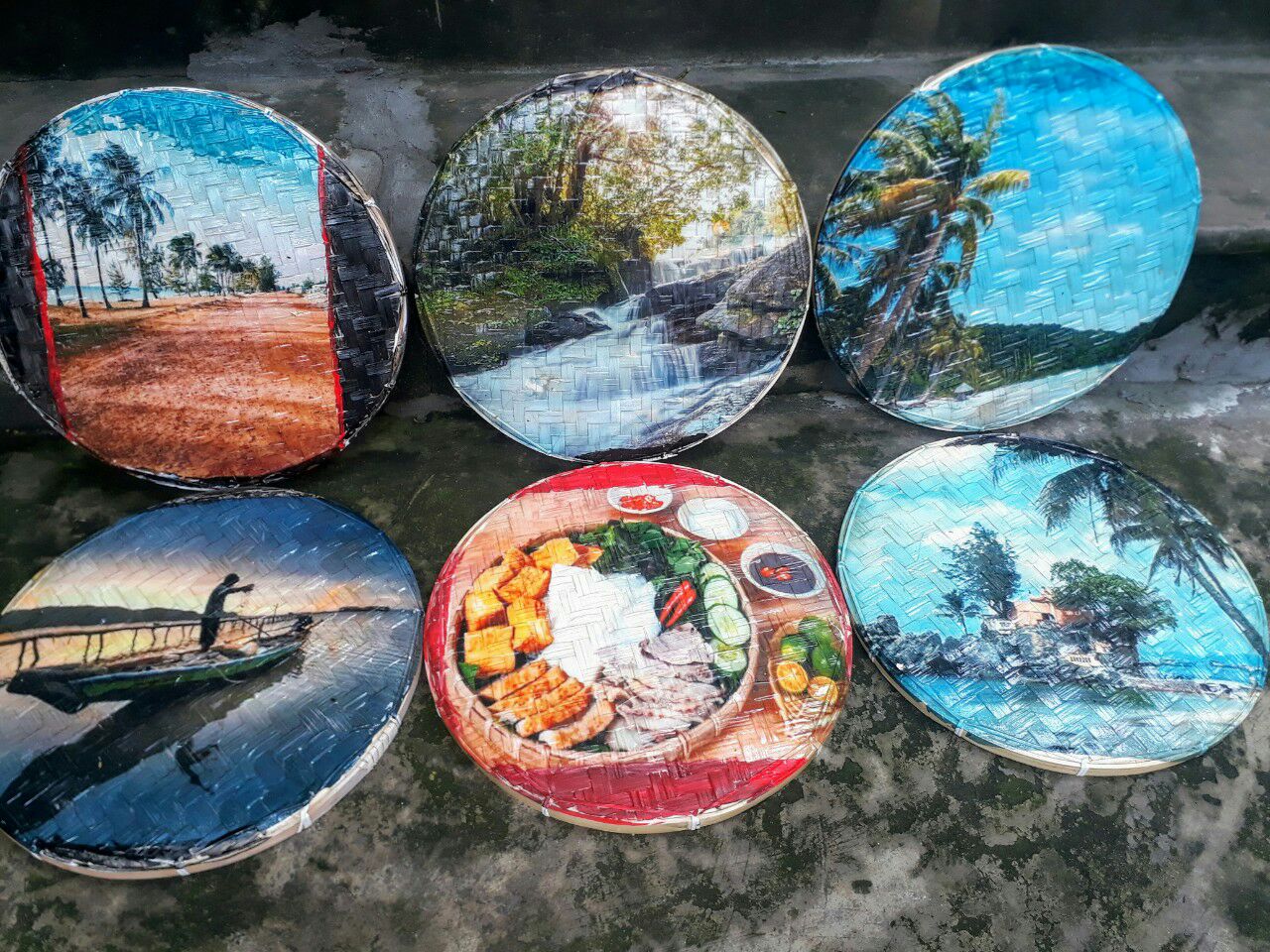 Mẹt tre vẽ tranh phong cảnh đẹp (0978945425)