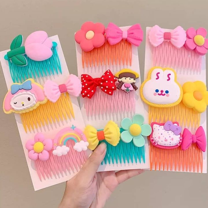 Lược Cài Tóc Xược Tóc Mái Xược Mái Cho Bé Gái