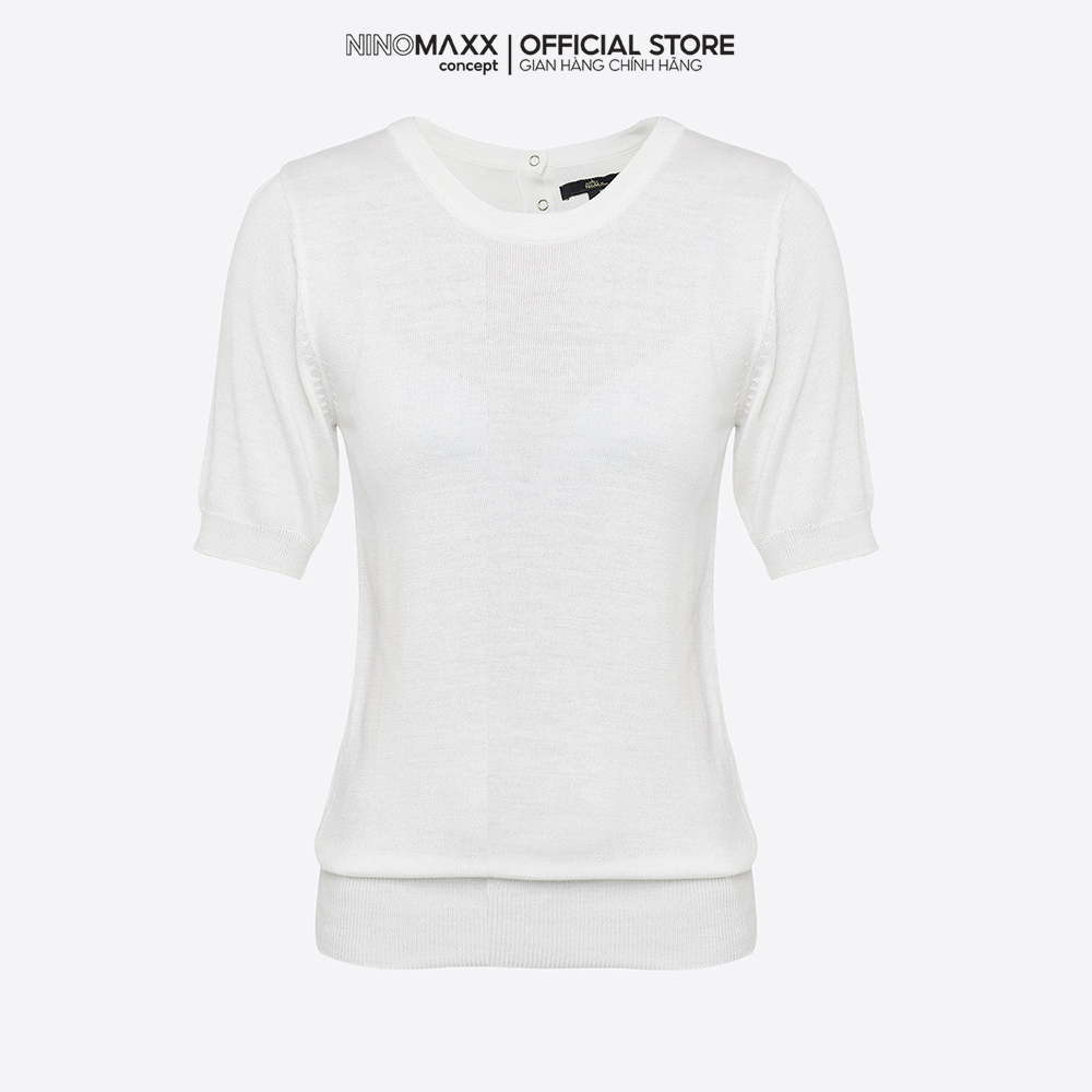N&M Áo sweater Basic Nữ tay ngắn 1905013