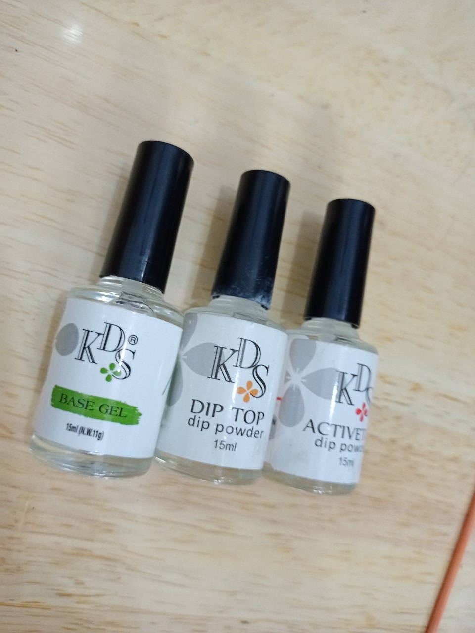15ml Bột nhúng KDS - base - top - activator dùng để làm móng tay chân